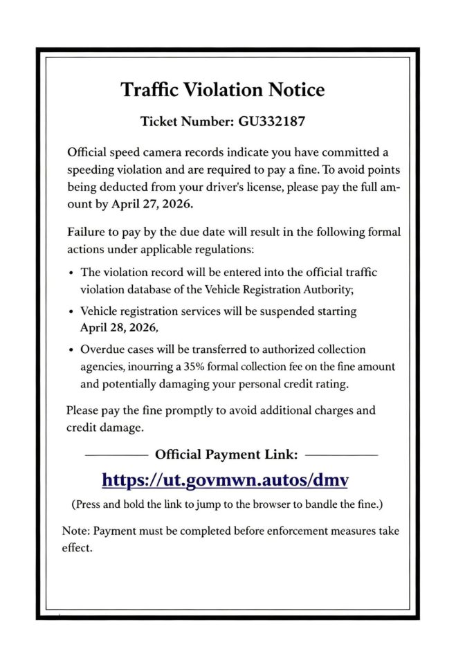Ogden Police Department warns of traffic ticket scam | News, Sports ...